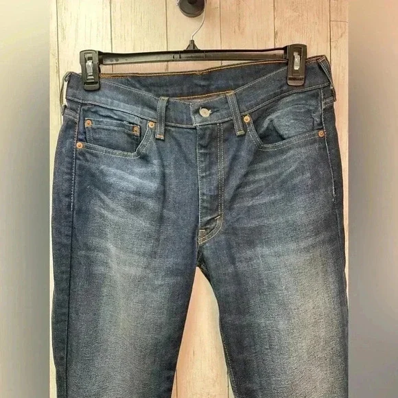 Levi Strauss 514 dark was jeans size W 34 L 30 - Picture 2 of 8